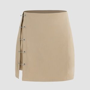 Cider paper clip mini skirt